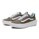 【VANS】 ヴァンズ OLD SKOOL OVERT CC オールドスクールオーヴァートCC VN0A7Q5E1NU WALNUT