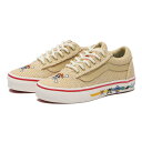 ≪Vans × ONE PIECE≫ベビー 【VANS】 ヴァンズ OLD SKOOL ELASTIC LACE オールドスクールエラスティックレース VN0A4TZOBMB (OP)STRAW MLT