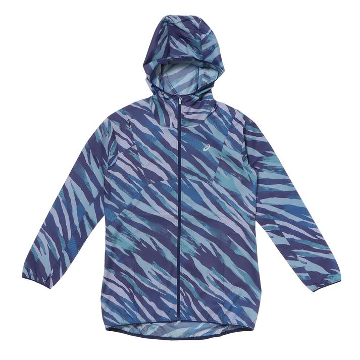 レディース 【ASICS】 アシックス WOMEN GRAPHIC WOVEN JACKET アウター 2012C641.404 Dオーシヤン