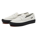 【VANS】 ヴァンズ LOAFER ローファー V196CF WHITE/BLACK