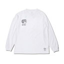 yAKTRz AN^[ eyewater GIRL LS TEE OX[u 122-111005 WHITE