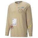 yPUMAz v[} M WAL WRK WR LONGSLEEVE TEE OX[u 536318 67LIGHT SAND