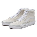 yVANSz @Y SK8-HI FLAME XP[gnCtC VN0005UJWWW SUEDE WHT/WHT