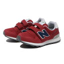 キッズ 【NEW BALANCE】 ニューバランス 17-21PO313JB(W) PO313 PO313JB RED(JB)