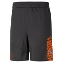 【PUMA ウェア】 プーマ ウェア M IC TRAINING SHORTS ショートパンツ 658681 50BLK/U.ORANGE 【ご注意】こちらの商品は弊社実店舗からも集約(入荷)するため、「靴箱の破損、色あせ、プライス貼付、剥がし跡」「靴箱内の包装用紙破れ、商品タグなどが無い状態」「履きジワやボンドの付着、若干のシミ、汚れ」が生じる場合がございます。また、正規の靴箱が著しく破損している状態時には代替の靴箱を使用する場合もございます。尚、弊社実店舗から集約しました商品は検品を行って販売可能な商品をご案内致しております。その為、商品の状態の指定はできませんので予めご了承下さい。※こちらの商品につきましては下記ご利用ガイドをご確認下さい。■ご利用ガイド dryCELLを搭載し吸水速乾性が高いため、運動中も快適な着心地が持続します。シンプルなデザインながら、左足のプーマキャットロゴやコントラストパネルなど、デザインにアクセントを加えました。ウエストはフィット感の調整が可能なドローコード付きで、お好みに応じてアレンジができます。また、リサイクル素材を多く使用し、環境にも配慮したアイテムです。 サイズ目安はこちら PUMA メンズ(アジアサイズ)目安 素材=ポリエステル・本体) ピケ: ポリエステル (リサイクル) 100% 切替) ピケ: ポリエステル (リサイクル) 100% ポケット袋) トリコット: ポリエステル 100% 上記サイズ表は各部位の目安寸法となります。製品の仕上がり寸法ではございません。こちらの商品は商品不良を除く返品・交換はお受け致しかねます。商品を入れる袋が破損していた場合、代用（他メーカーを含）の袋を使用する場合がございます。商品保護を主としたものですので、どうかご了承下さい。 【ご購入前に必ずこちらをご確認ください。 】 [ABCMART][ABCmart][abcmart][ABCマート][abcマート][エービーシーマート][エービーシー][エービーシー マート][バーゲン]