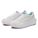 【VANS】 ヴァンズ OLD SKOOL OVERT CC オールドスクールオーヴァートCC VN0A7Q5ETDC CHK WHT/CHK