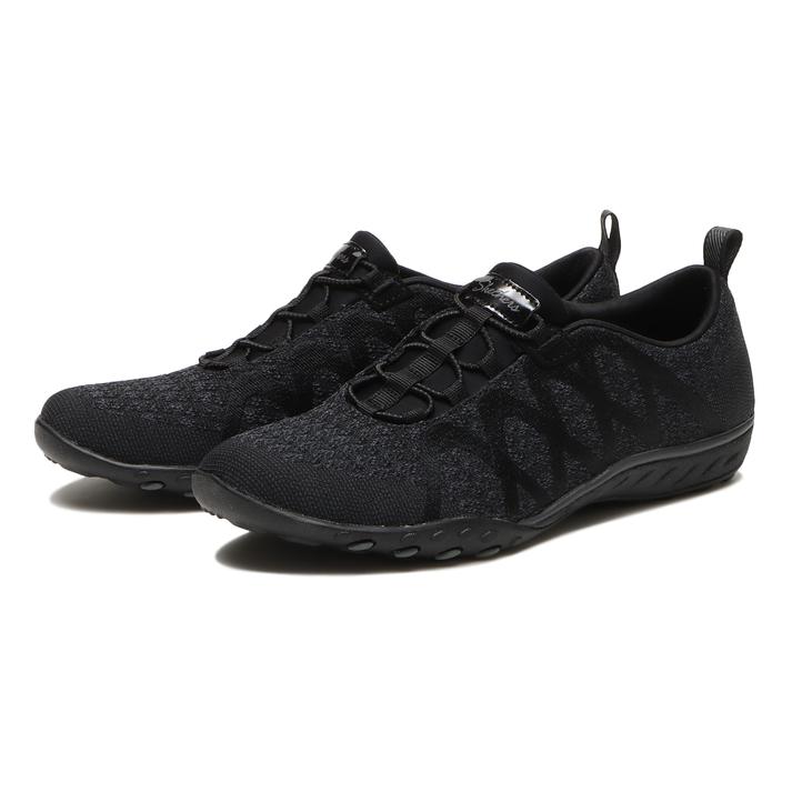 【SKECHERS】 スケッチャーズ BREATHE-EASY - INFI-KNITY ブリーズ_イージー_インフィ_ニティ 100301 BLK