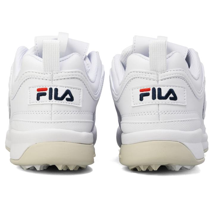 レディース 【FILA】 フィラ DISRUPTOR 2 GOLF ディスラプター2 ゴルフ USS23039147 WHITE/BLUE 3