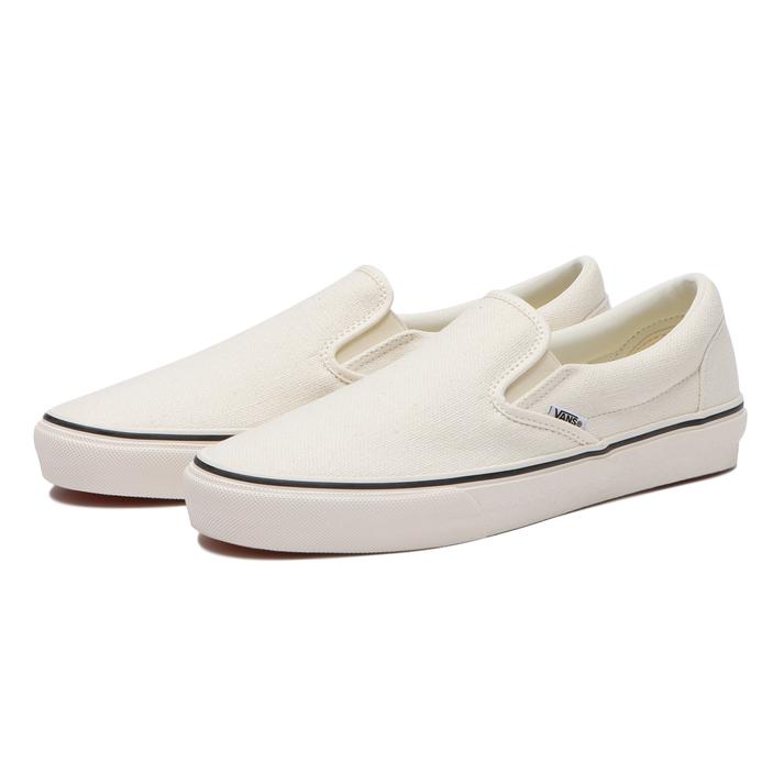 【VANS】 ヴァンズ SLIP ON スリッポン V98CF HMP NATURAL/WHITE