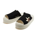 レディース 【CONVERSE】 コンバース AS PLTS COWSPOT SANDAL オールスター PLTS カウスポット サンダル 31308341 BLACK