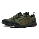 【SALOMON】 サロモン X WARD LEATHER GTX エックスワードレザー ゴアテックス L47182200 Deep Lichen