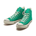 【CONVERSE】 コンバース AS BURNTCOLORS HI オールスター バーントカラーズ HI 31309220 JADE GREEN