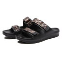 yABC SELECTz G[r[V[ZNg 2 WEBBING SLIDE 2EFrOXCh S0021 BLACK/LEOPARD