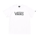 【VANS】 ヴァンズ M Crocodile Flying-V TEE ショートスリーブ 123R1013100 WHITE