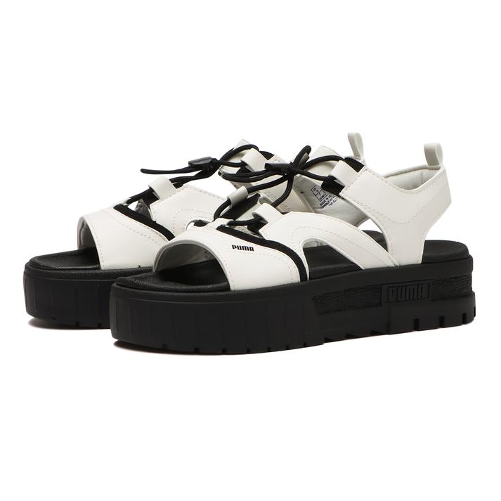 PUMA ס W MAYZE SANDAL LACE SP ᥤ  졼 NU 395504 ABC-MART *01WARM WHT/BLK