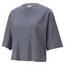 fB[X yPUMA EFAz v[} EFA W CL TOWELING TEE V[gX[u 622623 69GRAY TILE