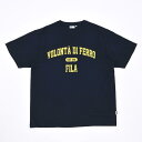 yFILAz tB U FILA collegeTEE FM6496 ABC-MART NVY