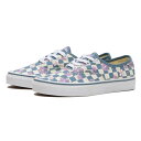 yVANSz @Y AUTHENTIC I[ZeBbN VN0A5KS9CCG FLORAL CHK BLUE