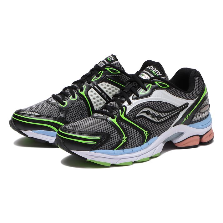 SAUCONY åˡ PROGRID TRIUMPH 4 ץå ȥ饤 4 S70744-6 BLK/WHT/PIN...