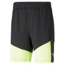 【PUMA ウェア】 プーマ ウェア M IC TRAINING SHORTS ショートパンツ 658681 51BLK/F.YELLOW 【ご注意】こちらの商品は弊社実店舗からも集約(入荷)するため、「靴箱の破損、色あせ、プライス貼付、剥がし跡」「靴箱内の包装用紙破れ、商品タグなどが無い状態」「履きジワやボンドの付着、若干のシミ、汚れ」が生じる場合がございます。また、正規の靴箱が著しく破損している状態時には代替の靴箱を使用する場合もございます。尚、弊社実店舗から集約しました商品は検品を行って販売可能な商品をご案内致しております。その為、商品の状態の指定はできませんので予めご了承下さい。※こちらの商品につきましては下記ご利用ガイドをご確認下さい。■ご利用ガイド dryCELLを搭載し吸水速乾性が高いため、運動中も快適な着心地が持続します。シンプルなデザインながら、左足のプーマキャットロゴやコントラストパネルなど、デザインにアクセントを加えました。ウエストはフィット感の調整が可能なドローコード付きで、お好みに応じてアレンジができます。また、リサイクル素材を多く使用し、環境にも配慮したアイテムです。 サイズ目安はこちら サイズ目安はこちらPUMA メンズ(アジアサイズ)目安素材=ポリエステル・本体) ピケ: ポリエステル (リサイクル) 100% 切替) ピケ: ポリエステル (リサイクル) 100% ポケット袋) トリコット: ポリエステル 100% 上記サイズ表は各部位の目安寸法となります。製品の仕上がり寸法ではございません。こちらの商品は商品不良を除く返品・交換はお受け致しかねます。商品を入れる袋が破損していた場合、代用（他メーカーを含）の袋を使用する場合がございます。商品保護を主としたものですので、どうかご了承下さい。 【ご購入前に必ずこちらをご確認ください。 】 [ABCMART][ABCmart][abcmart][ABCマート][abcマート][エービーシーマート][エービーシー][エービーシー マート][バーゲン]