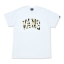 yVANSz @Y M Partial form Camo TEE V[gX[u 123K1010101 ABC-MART WHITE