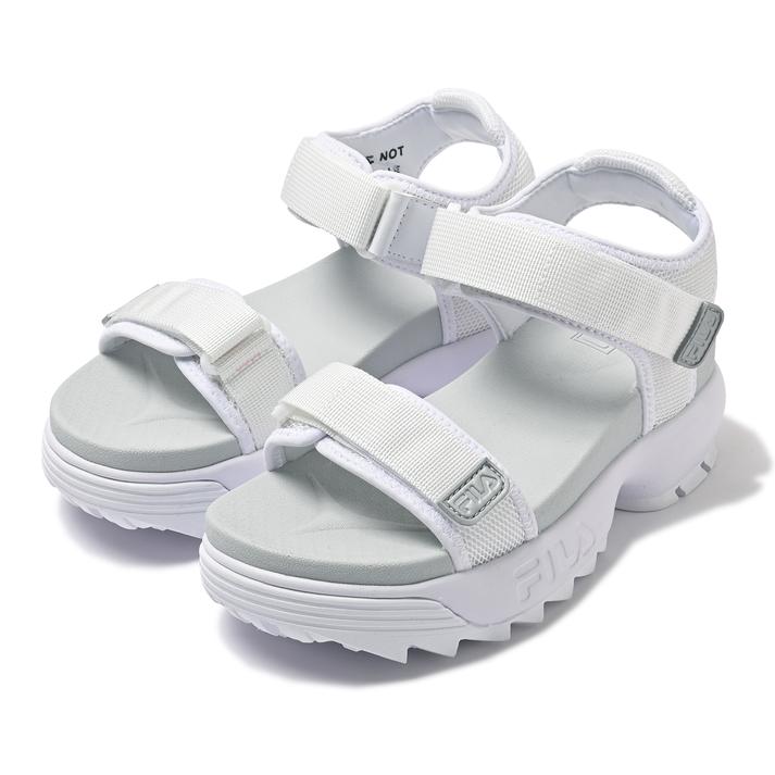 レディース  フィラ DISRUPTOR WEDGE SANDAL 2 ディスラプターウェッジサンダル WSS21081102 WHITE