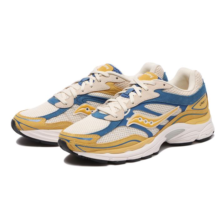 サッカニー スニーカー メンズ 【SAUCONY】 サッカニー PROGRID OMNI 9 プログリッド オムニ 9 S70740-3 CREAM/YELLOW