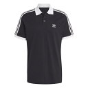 yadidasz AfB_X M 3-STRIPE POLO V[gX[u IL2501 BLACK