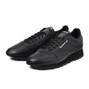 yREEBOKz [{bN CLASSIC LEATHER NVbN U[ 100008494 CBLK/CBLK/PGRF