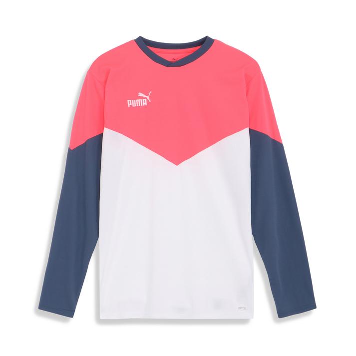 【PUMA ウェア】 プーマ ウェア M INDIVIDUAL RETRO LS SHIRT ロングスリーブ 658827 53SUNSET GLOW