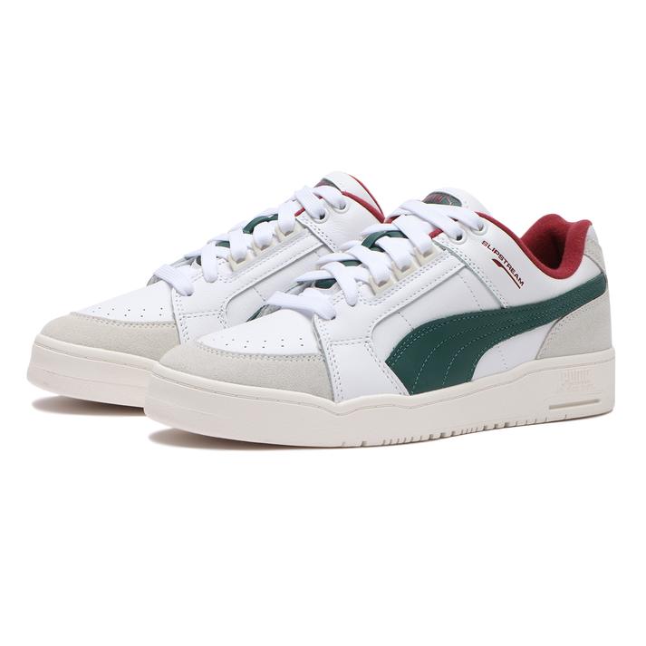  プーマ SLIPSTREAM LO RETRO スリップストリーム ロウ レトロ 384692 11WHT/MALACHITE