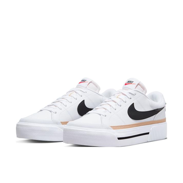 【NIKE】 ナイキ W COURT LEGACY LIFT ウィメンズ コート レガシー リフト WDM7590 100WHITE/BLACKのサムネイル
