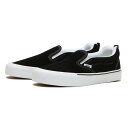 yVANSz @Y KNU SLIP j[Xbv VN0009QD6BT BLK/T.WHITE