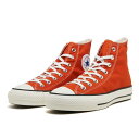 【CONVERSE】 コンバース CANVAS AS J HI キャンバス オールスター J HI 31309710 DEEP ORANGE