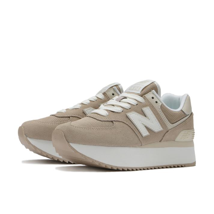 【New Balance】 スニーカー 574+ 厚底 チャンキー スエード 楽天市場】ニューバランス 574 チャンキーの通販