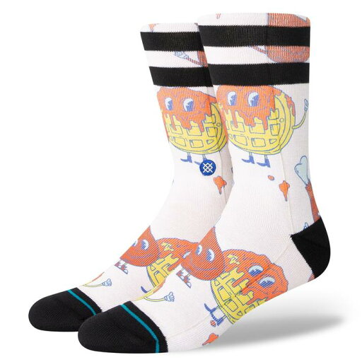 【STANCE SOCKS】 スタンス ソックス BOCK BOCK ソックス A555C23BOC#WHT 【STANCE SOCKS】 スタンス ソックス BOCK BOCK ソックス A555C23BOC#WHT