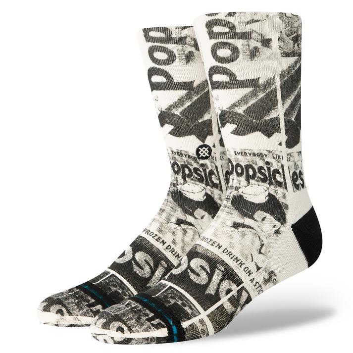 STANCE SOCKS  å POPSICLE CREW å A555C23POT#VWH VINTAGE WHI...