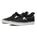 yVANSz @Y SLIP-ON MID Xb|~bh VN0009QUBA2 BLACK/WHITE