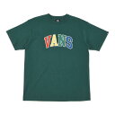 yVANSz @Y M COLOR VANS PATCH SS TEE V[gX[u 123K1010601 ABC-MART GREEN