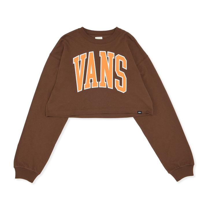 yVANSz @Y W College Logo L TEE OX[u 123K3020100 ABC-MART BROWN