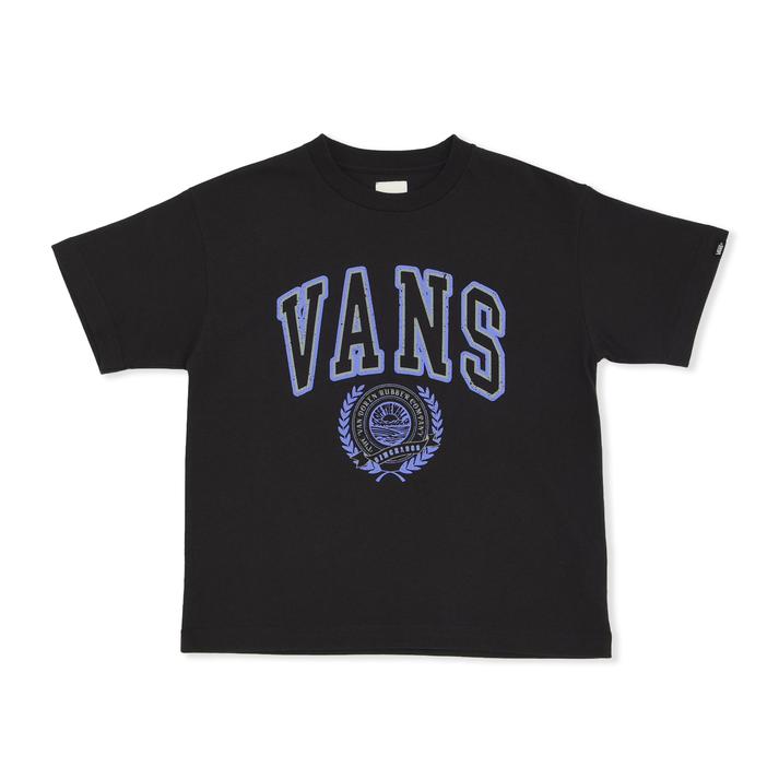 yVANSz @Y W College SHORT S TEE V[gX[u 123K3010200 ABC-MART INK BLACK