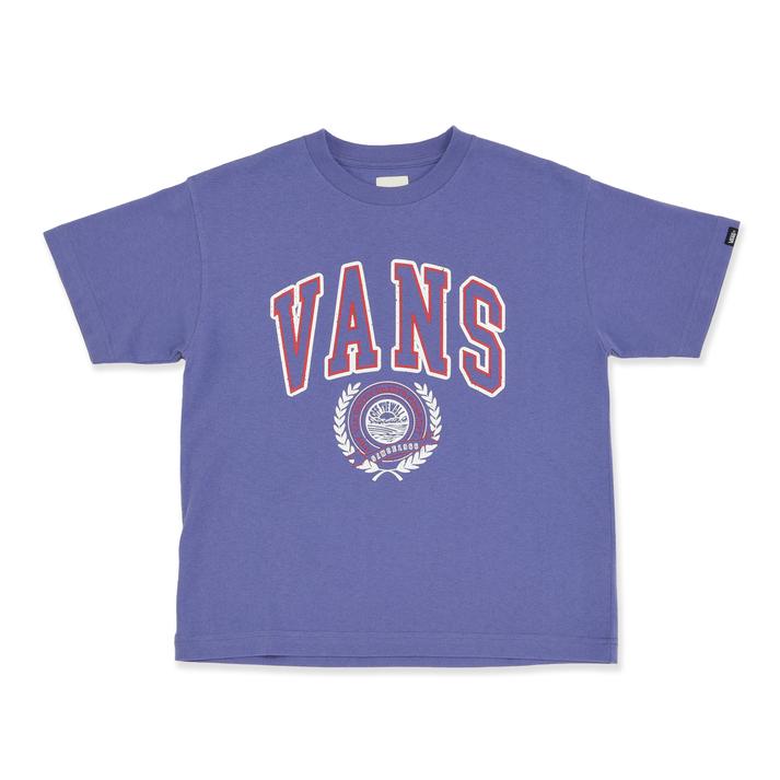 yVANSz @Y W College SHORT S TEE V[gX[u 123K3010200 ABC-MART PURPLE