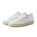 yREEBOKz [{bN CLUB C 85 VINTAGE Nu V[ 85 Be[W 100033001 WHT/PUGRY