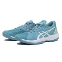 レディース 【ASICS】 アシックス SOLUTION SWIFT FF ソリューションスイフト FF 1042A197.402 GRIS BLUE/WHITE