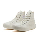 レディース 【CONVERSE】 コンバース AS LIGHT PLTS HEARTPATCH HI オールスター ライト PLTS ハートパッチ HI 31310591 ABC-MART限定 WHITE