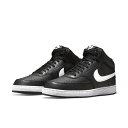 【NIKE】 ナイキ COURT VISION MID NN コート ビジョン MID NN MDN3577 001BLACK/WHITE