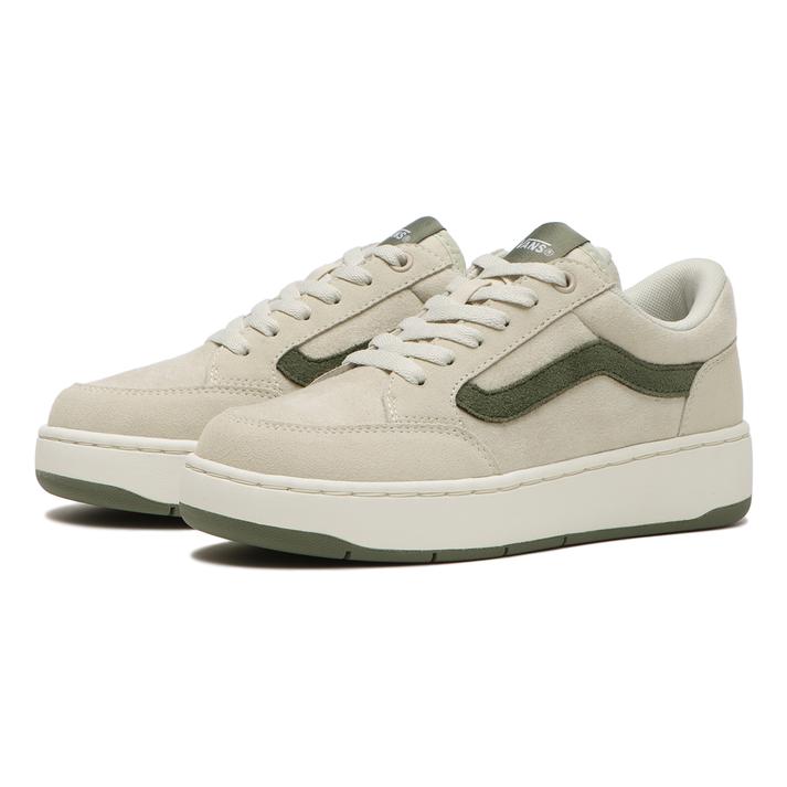 【VANS】 ヴァンズ CANORA PLAT キャノーラプラット V2940 SUEDE PLT L.BEIGE/GREEN