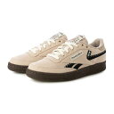 yREEBOKz [{bN Club C Revenge Vintage NuV[ xW Be[W 100034259 BEIGE/DBROWN