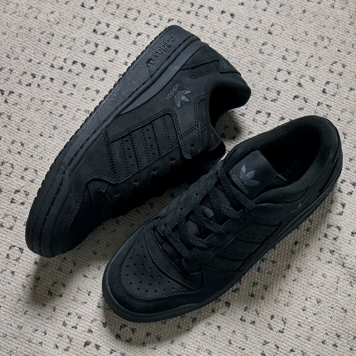 【ADIDAS】 アディダス FORUM LOW CL フォーラム ロー CL ID0990 ABC-MART限定 *CORE/CORE/COLL