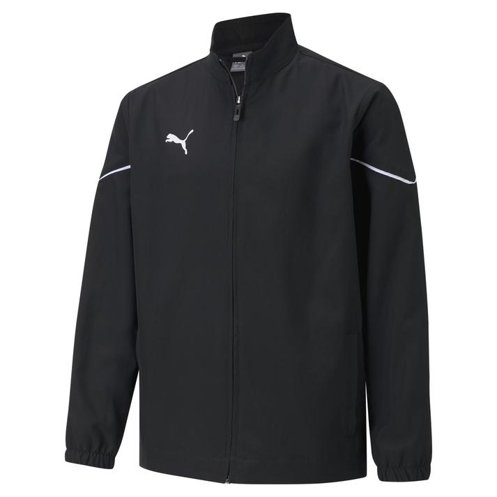 【PUMA ウェア】 プーマ ウェア M TEAMRISE SIDELINE JACKET JR アウター 657650 03BLK/WHT